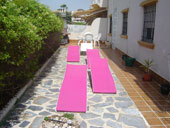 Side Patio Sunbathing Area